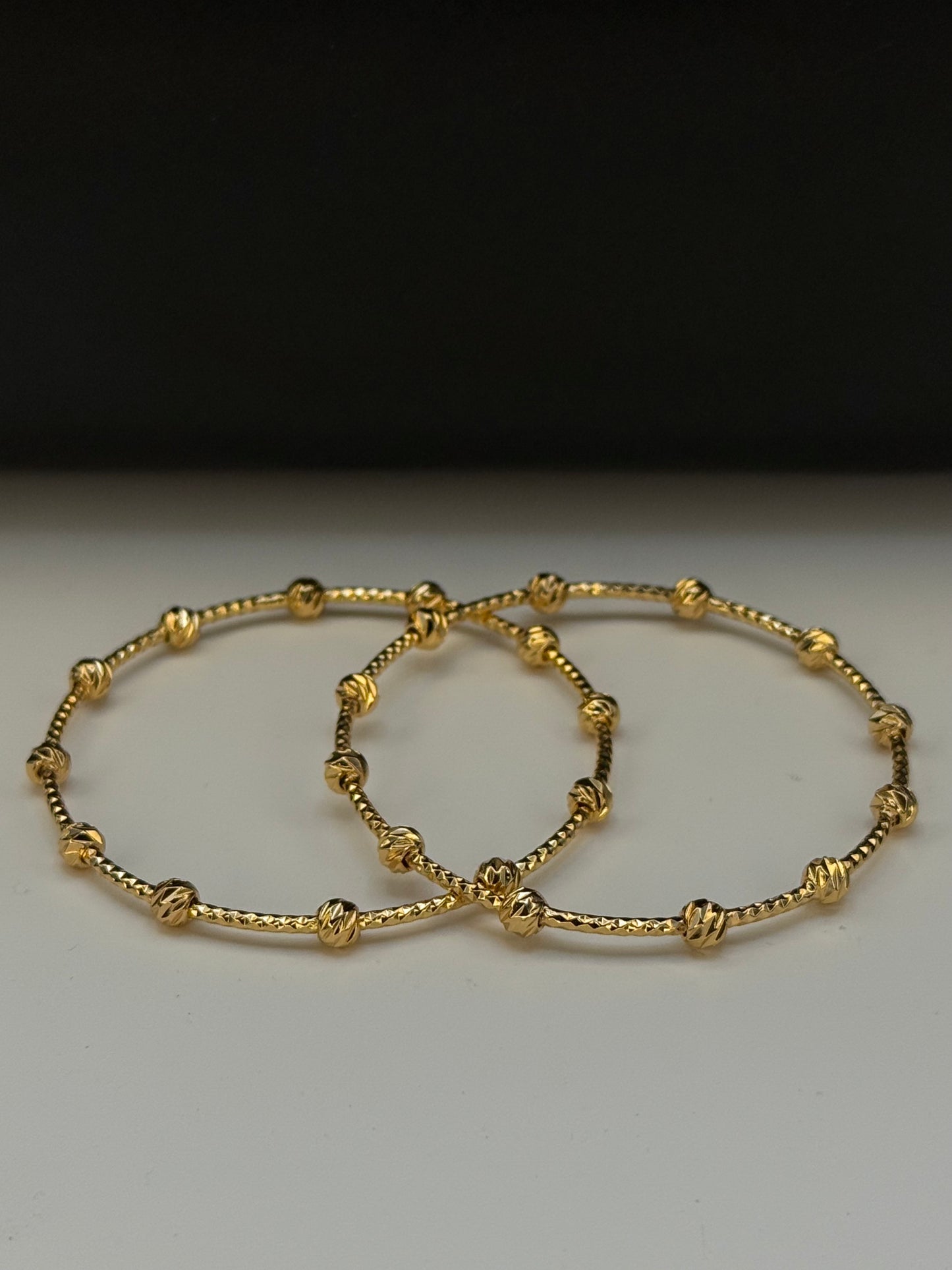 Gold Plated Bangles-B18