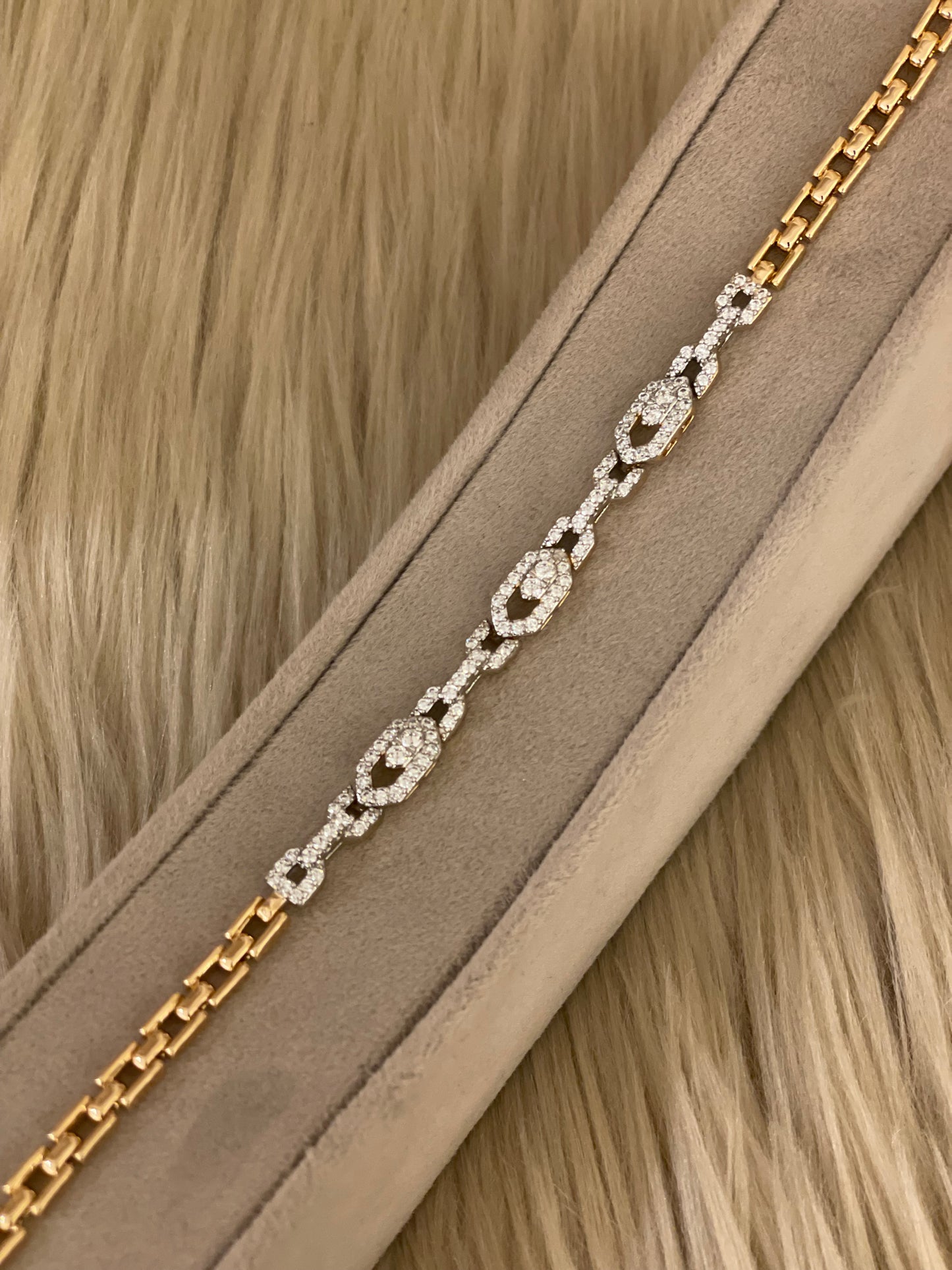 Goldplated Bracelet-Bs70