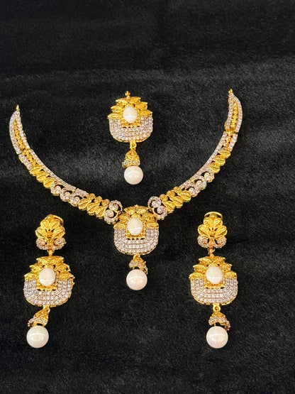 Goldplated Necklace Set-Ns188