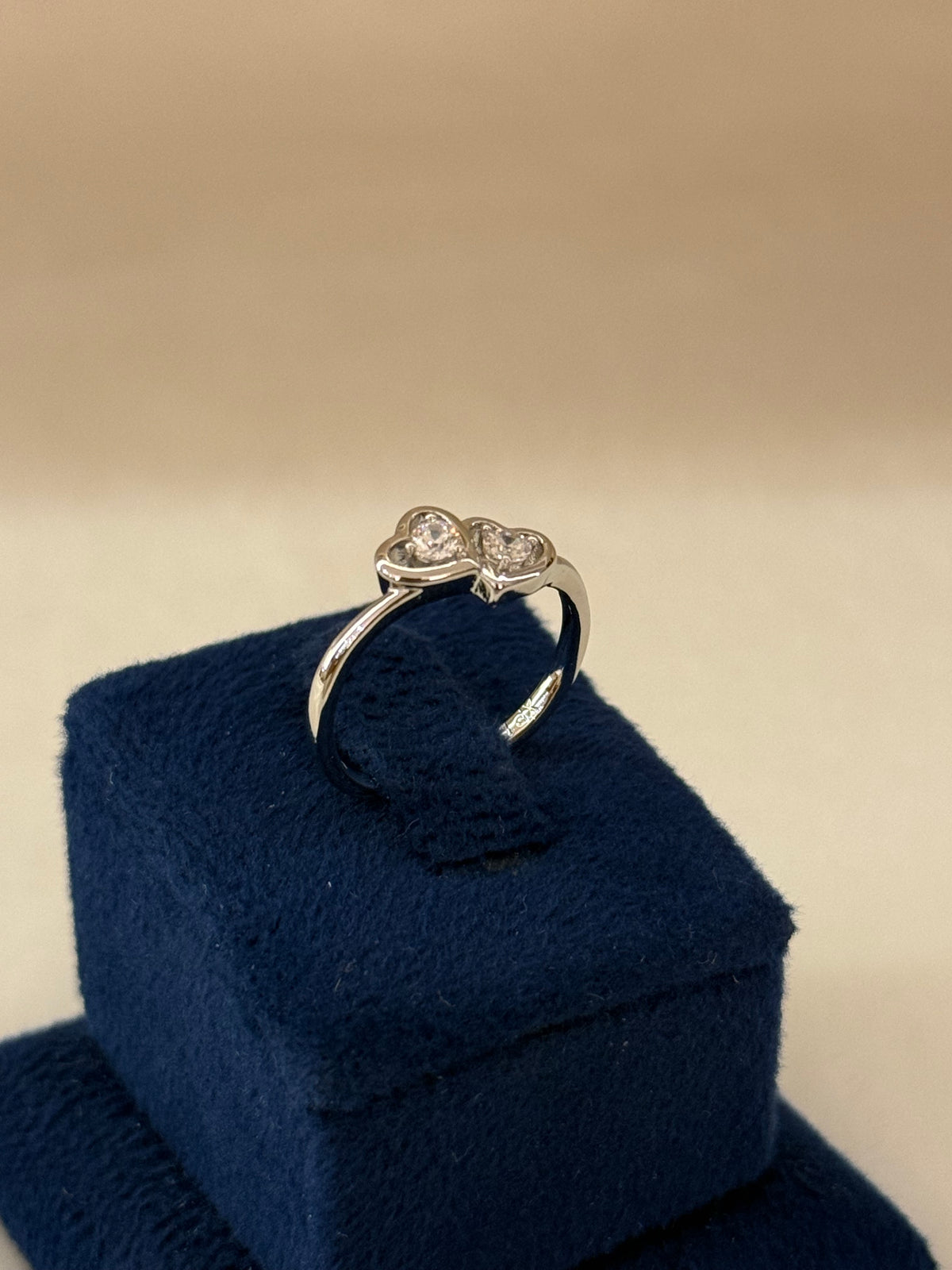 Rhodium Plated Ring-R272