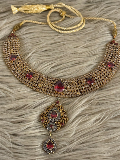 Goldplated Bridal Set-Bs98
