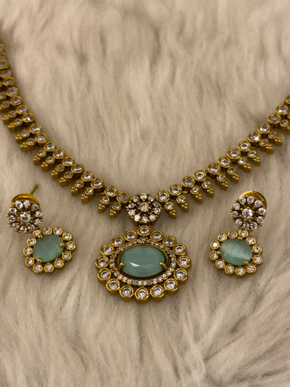 Goldplated necklace set-Ns70