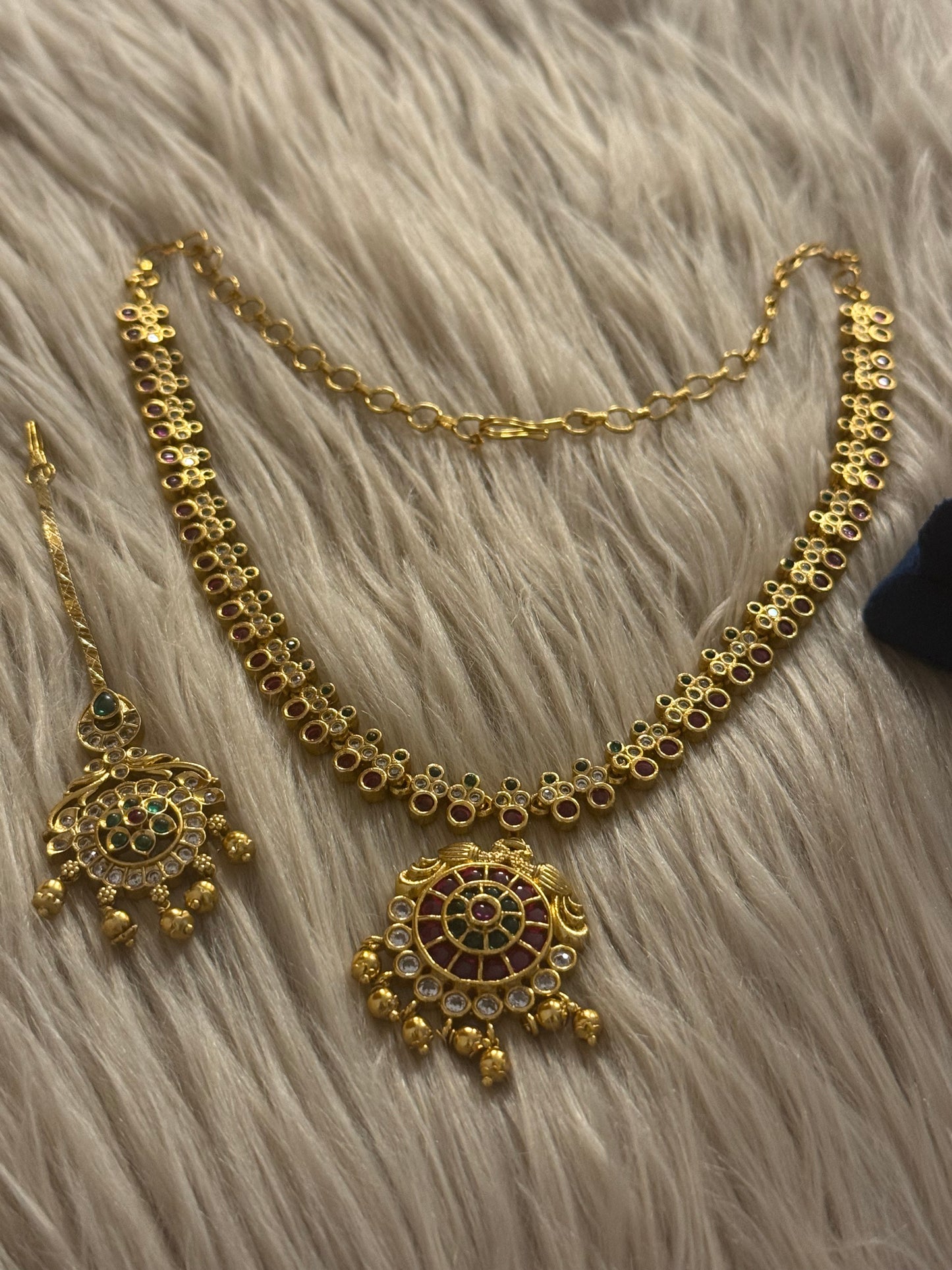 Goldplated Necklace Set-Ns105