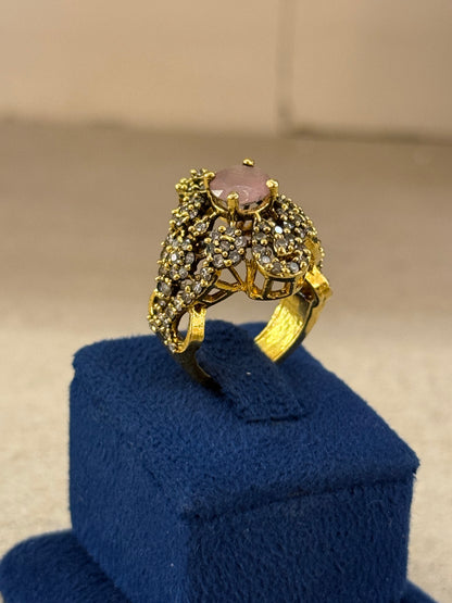 Goldplated Ring-R197
