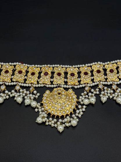 Royal Kundan Choker Set-Bs09