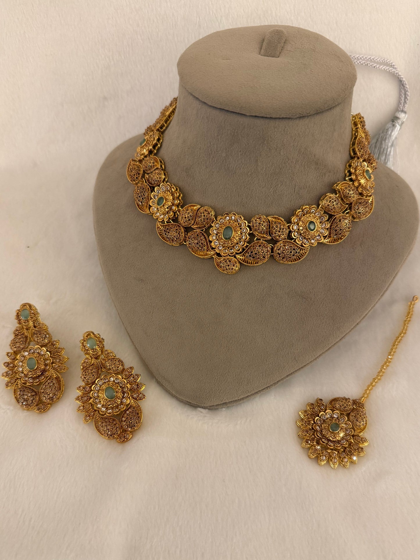Goldplated Bridal Set-Bs165