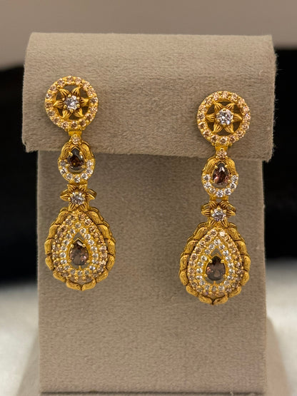 925 Goldplated Earrings-SER9