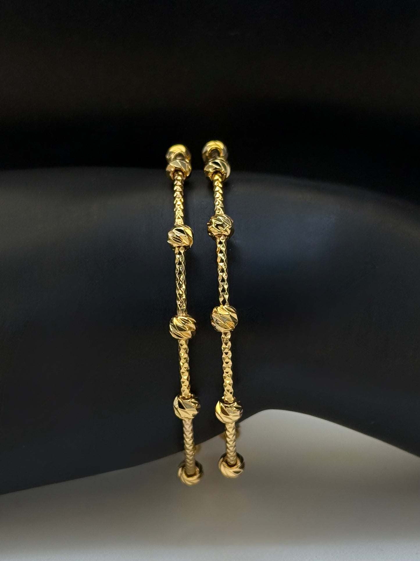 Gold Plated Bangles-B18