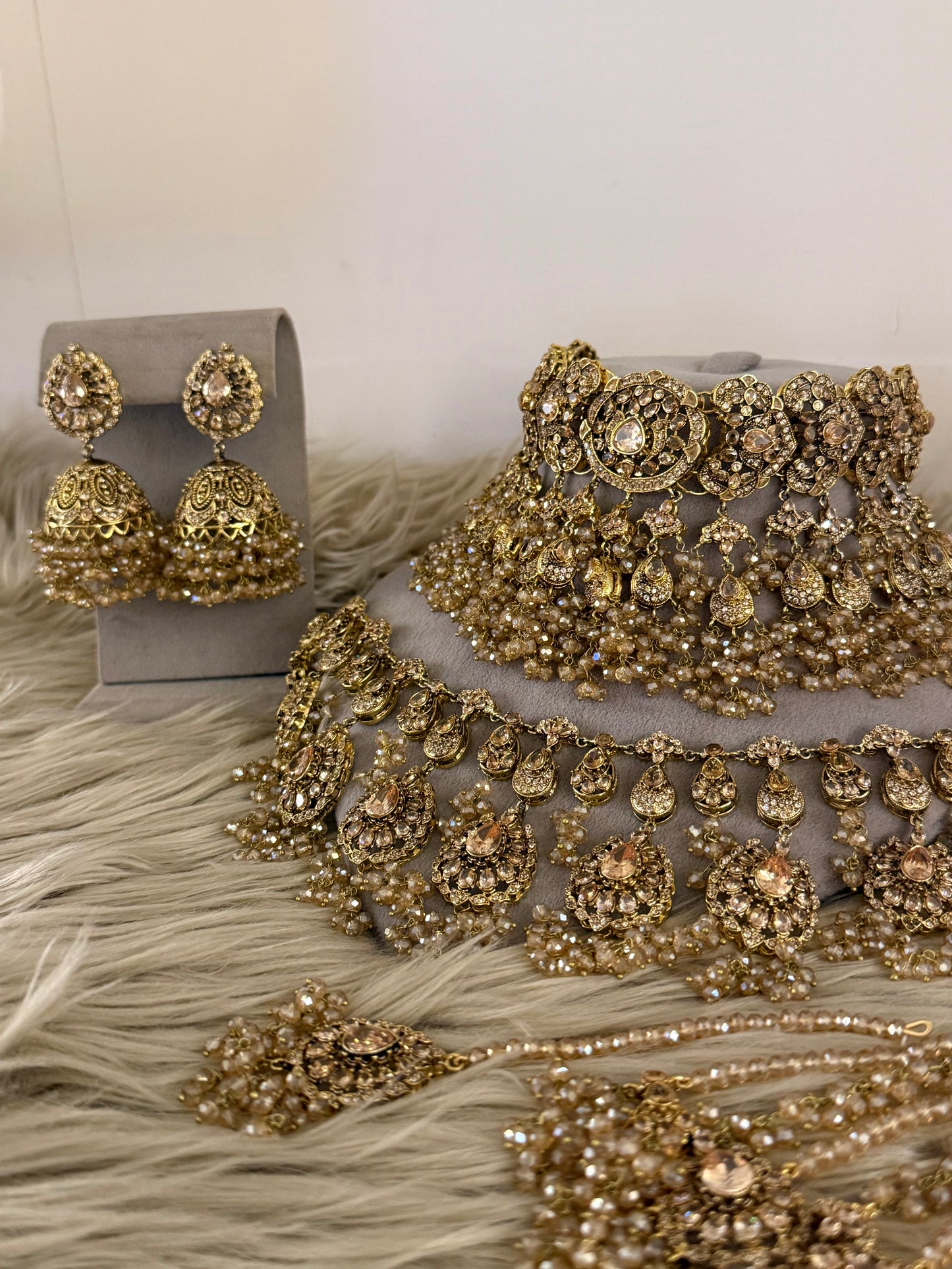 Goldplated Bridal Set-Bs99