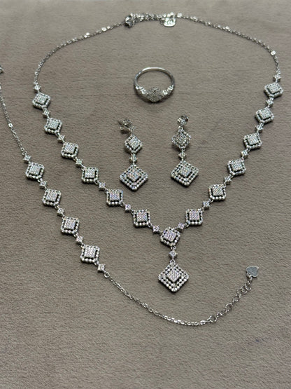925 Necklace Set-SNS1