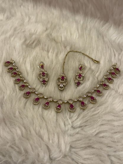 Goldplated Necklace Set-Ns64