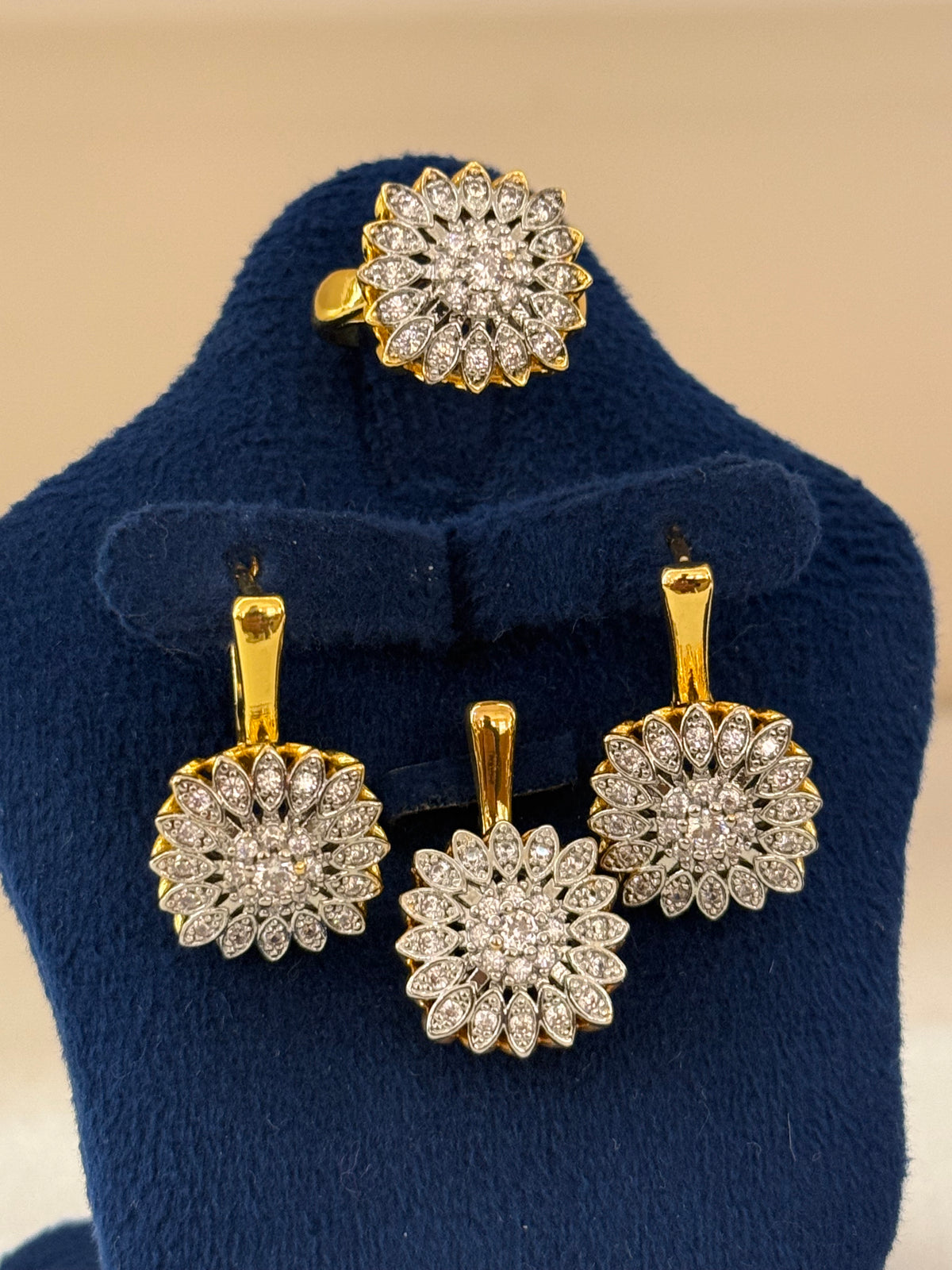 Goldplated Pendant Set-Ps75