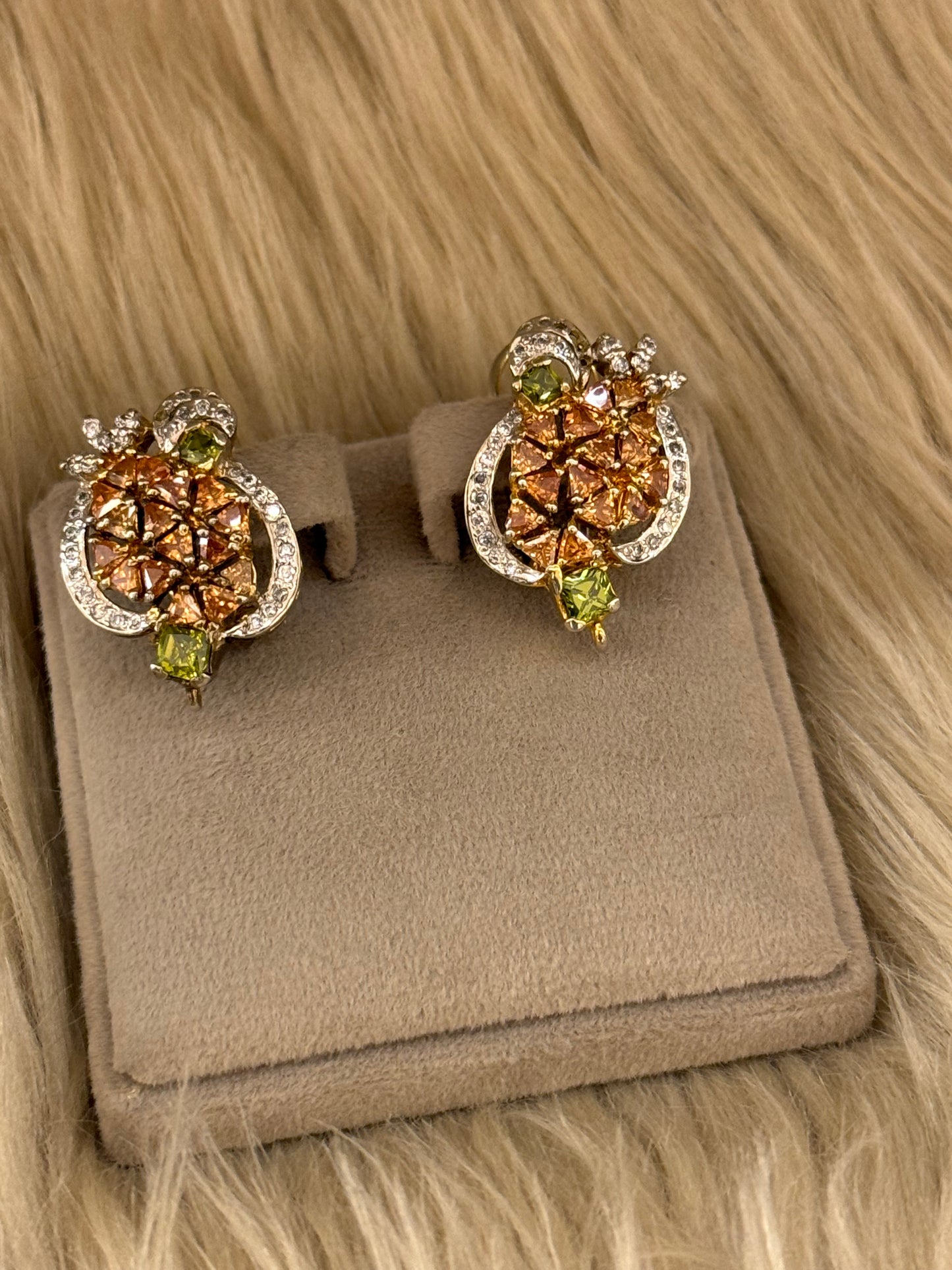 925 Silver GoldPlated Tops-STP112