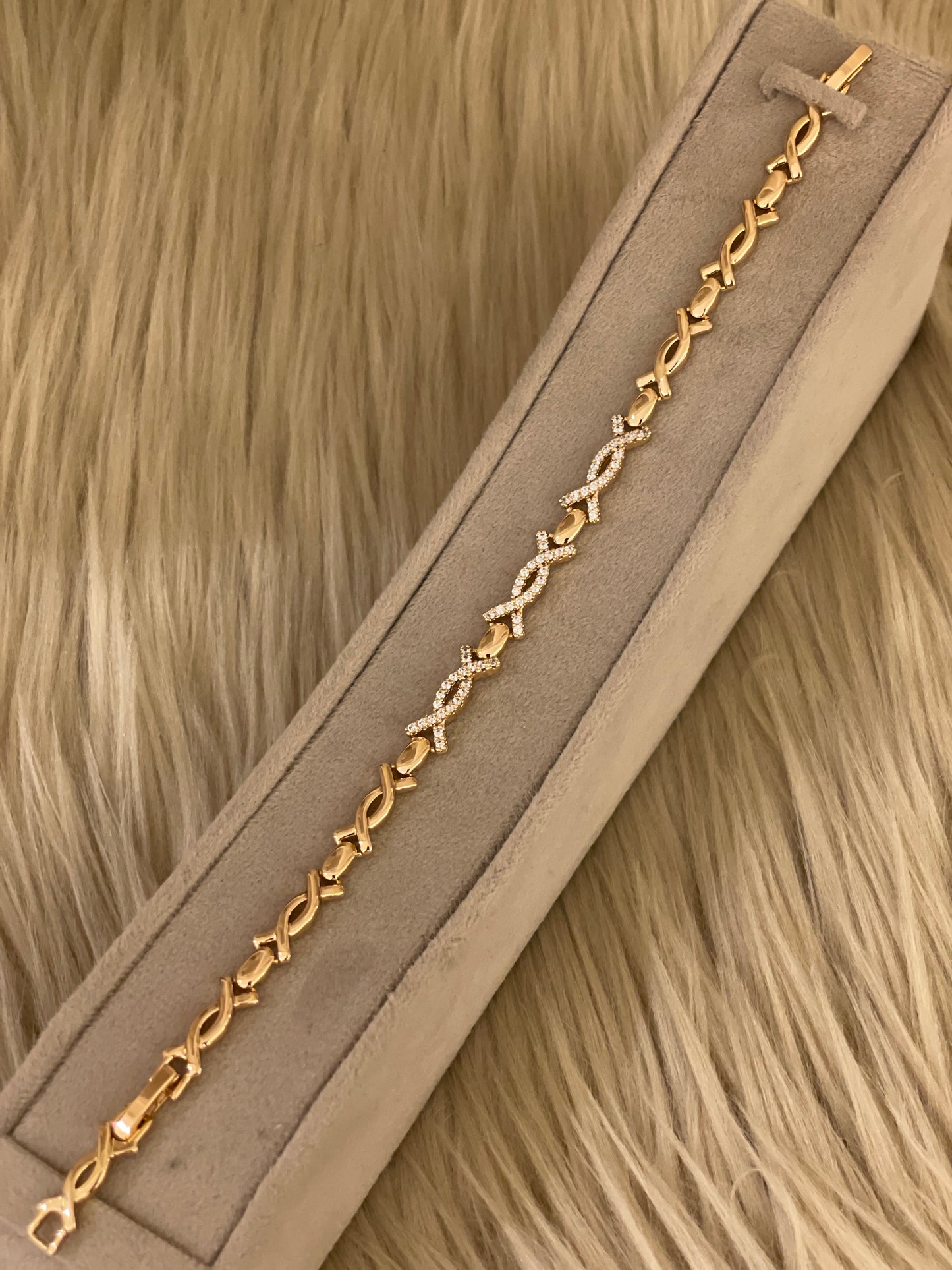 Goldplated Bracelet-Bs68