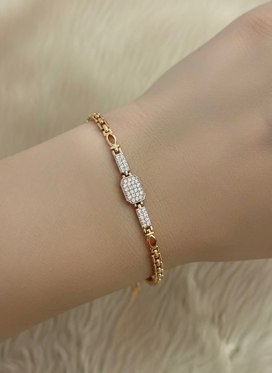 Goldplated bracelet-Bs25