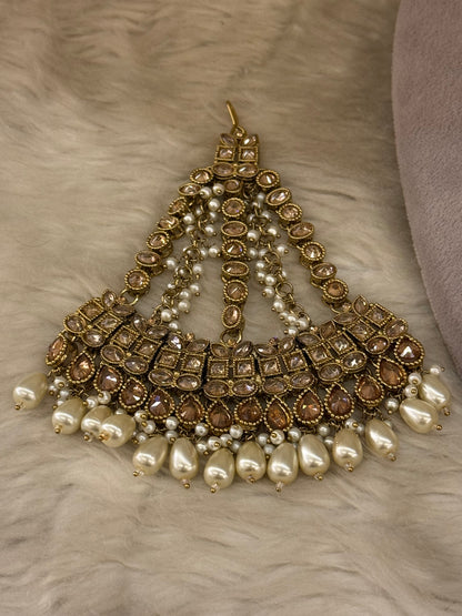 Goldplated bridal set-Bs86