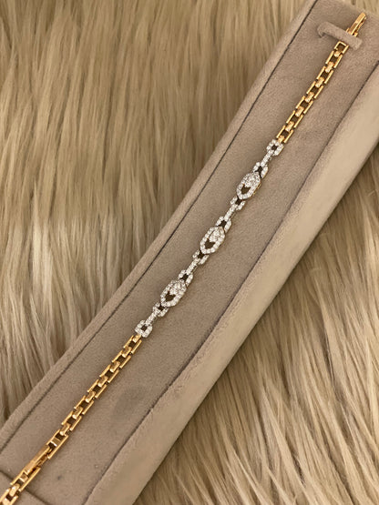 Goldplated Bracelet-Bs70