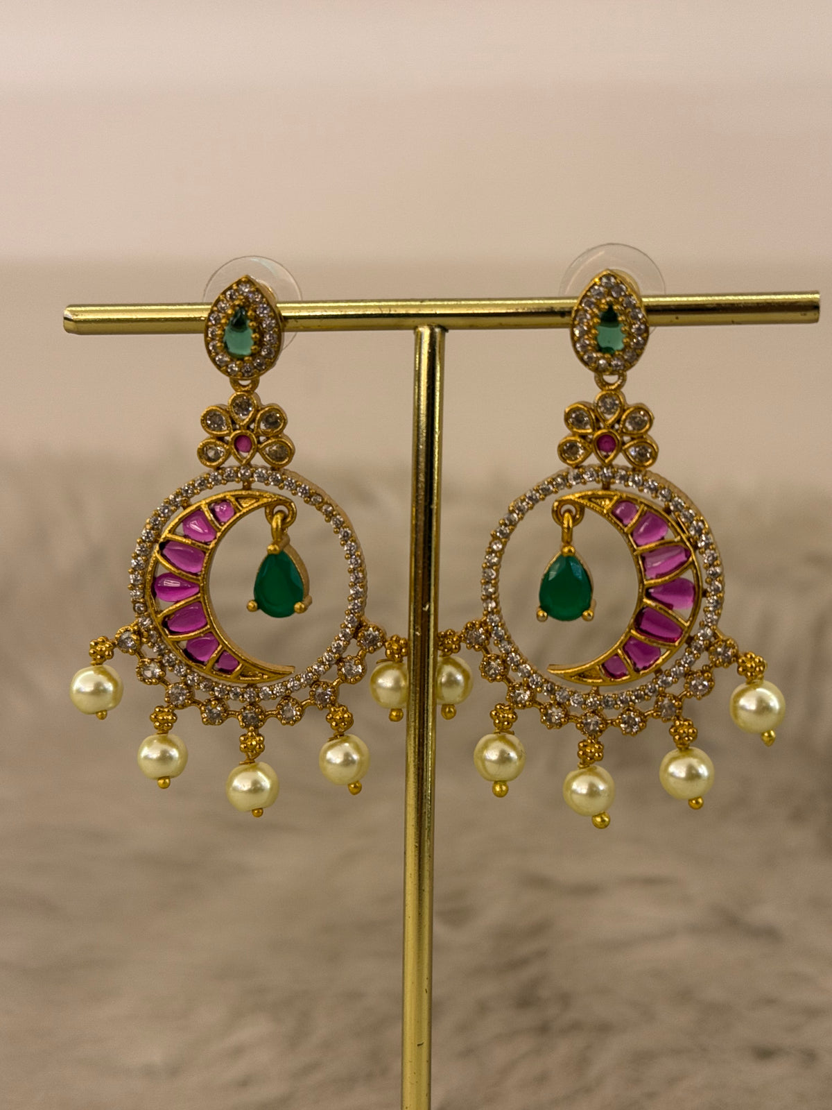 Goldplated Earrings-Er78