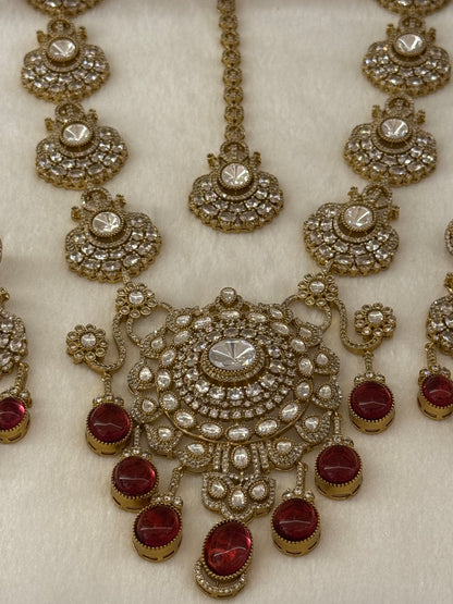 Goldplated Bridal Set-Bs173
