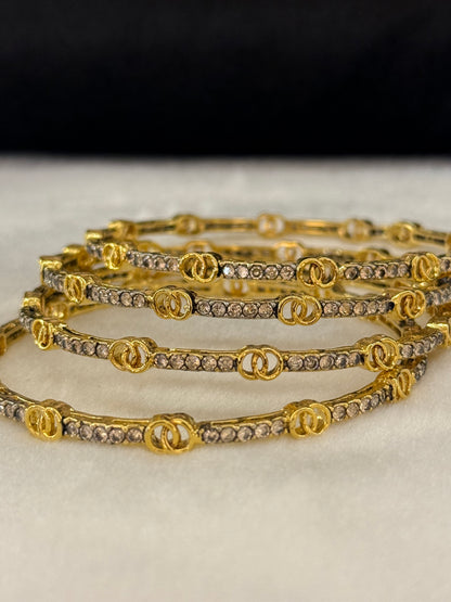 Goldplated Bangles-B54