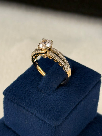 GoldPlated Ring-R124
