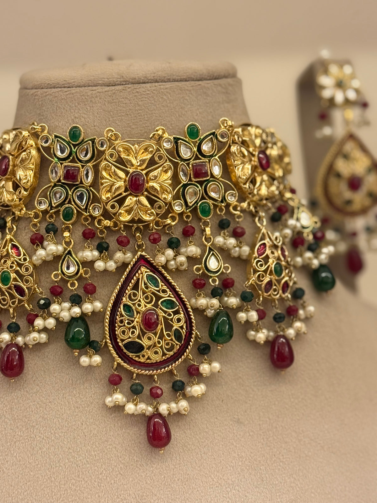 Goldplated Bridal Set-Bs85