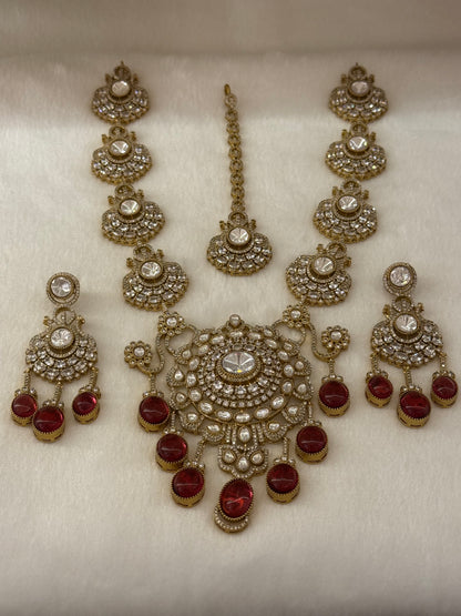 Goldplated Bridal Set-Bs173