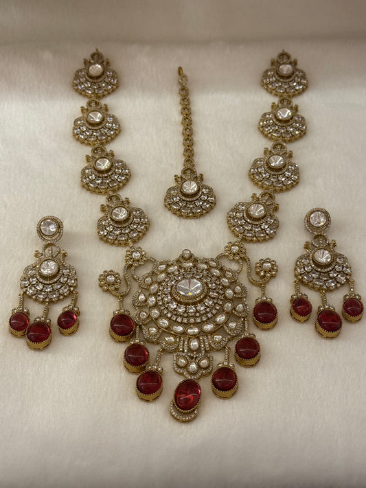 Goldplated Bridal Set-Bs173