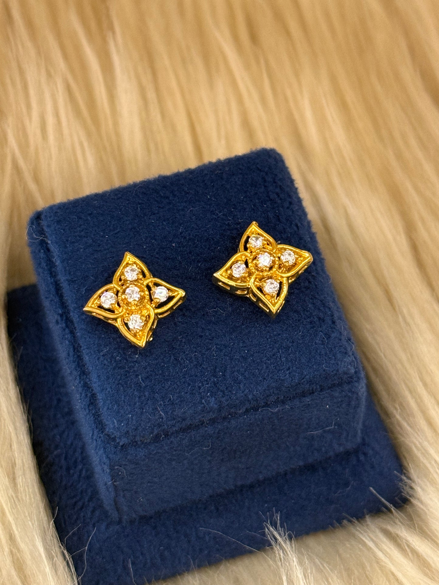 925 Silver GoldPlated Tops-STP81