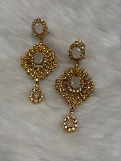 Golden Bloom Earrings-Er22