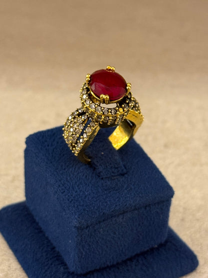 Goldplated Ring-R201