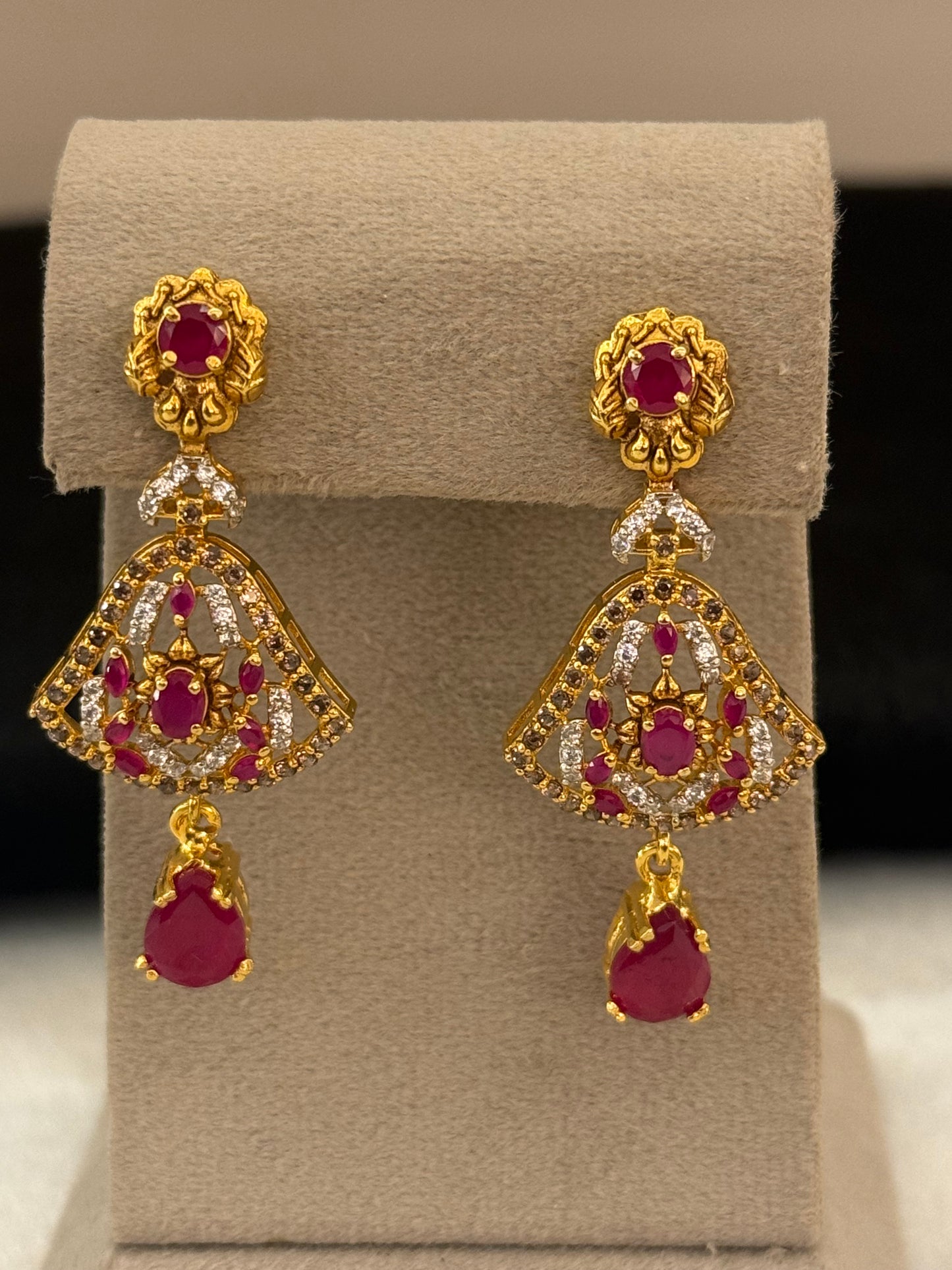 925 Goldplated Earrings-SER10