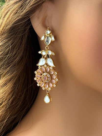 Blush Noir Earrings-Er50