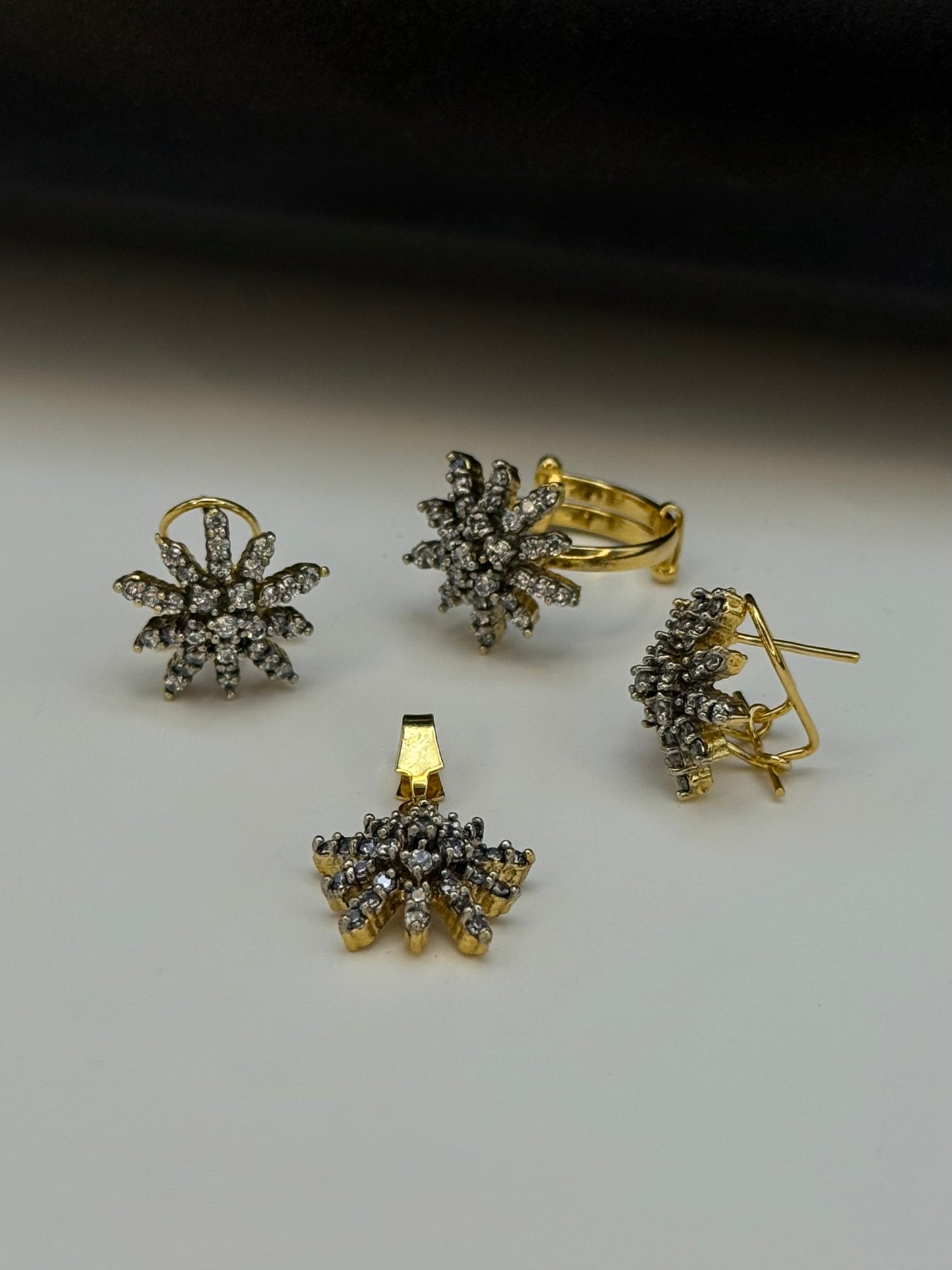 Diamond Style Pendant Set-Ps12