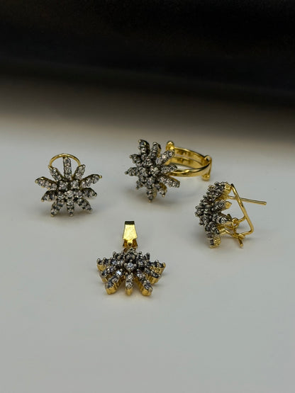 Diamond Style Pendant Set-Ps12