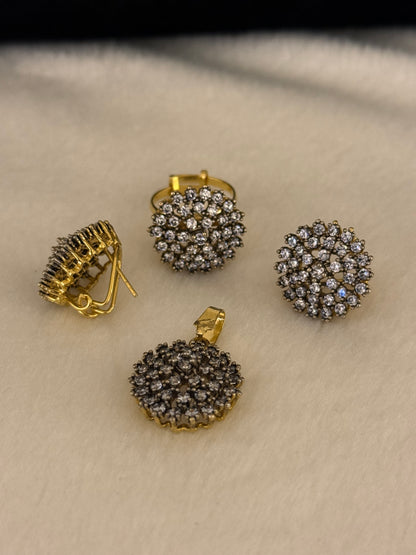 Goldplated Pendant Set-Ps51