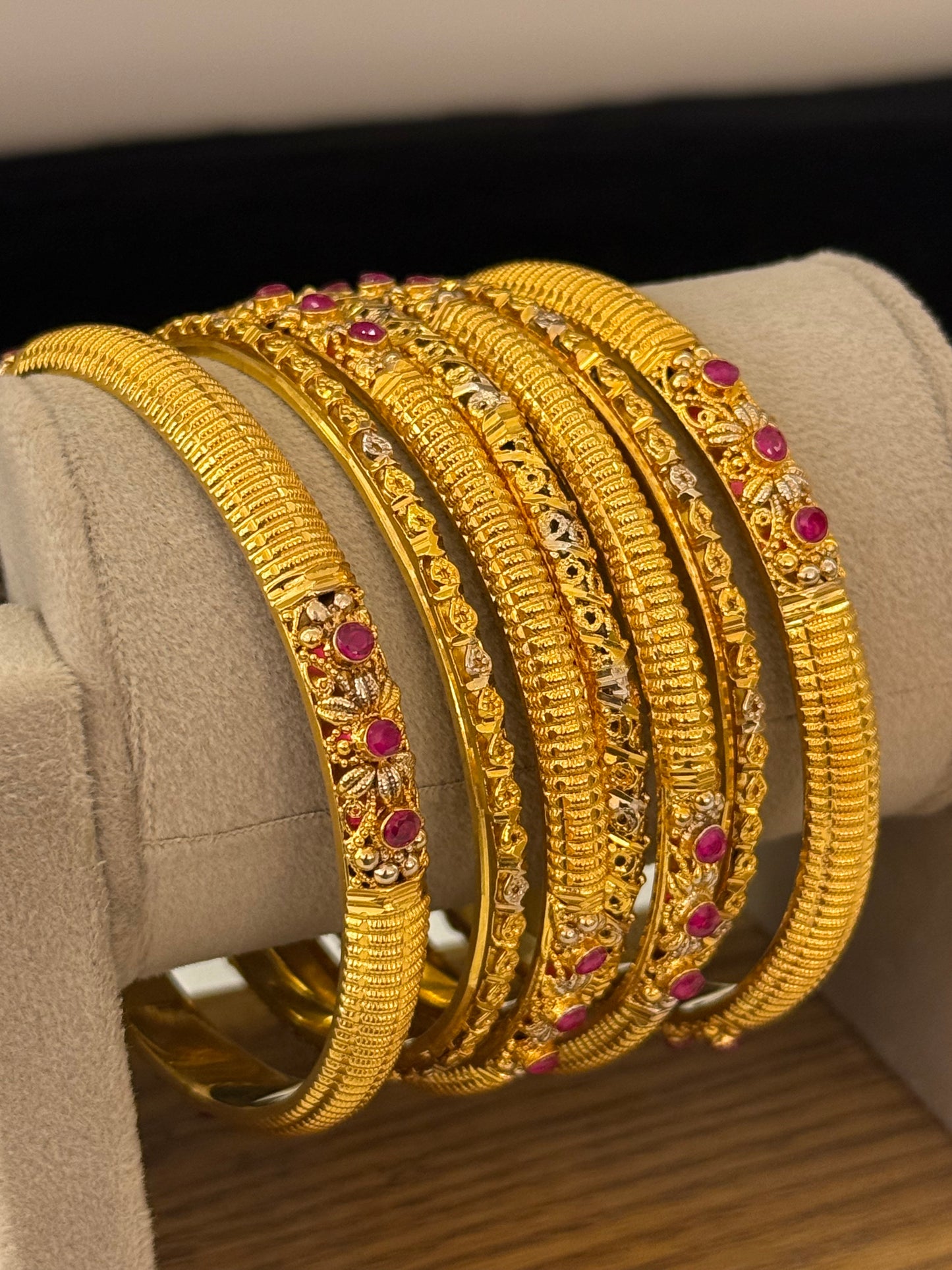 Goldplated Bangles-B75