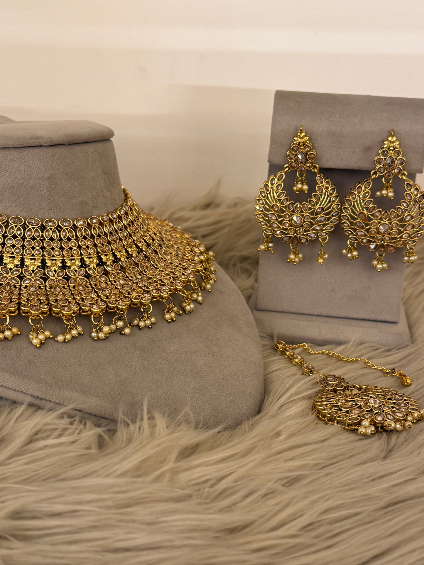 Goldplated Bridal Set-Bs119