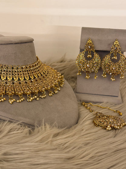Goldplated Bridal Set-Bs119