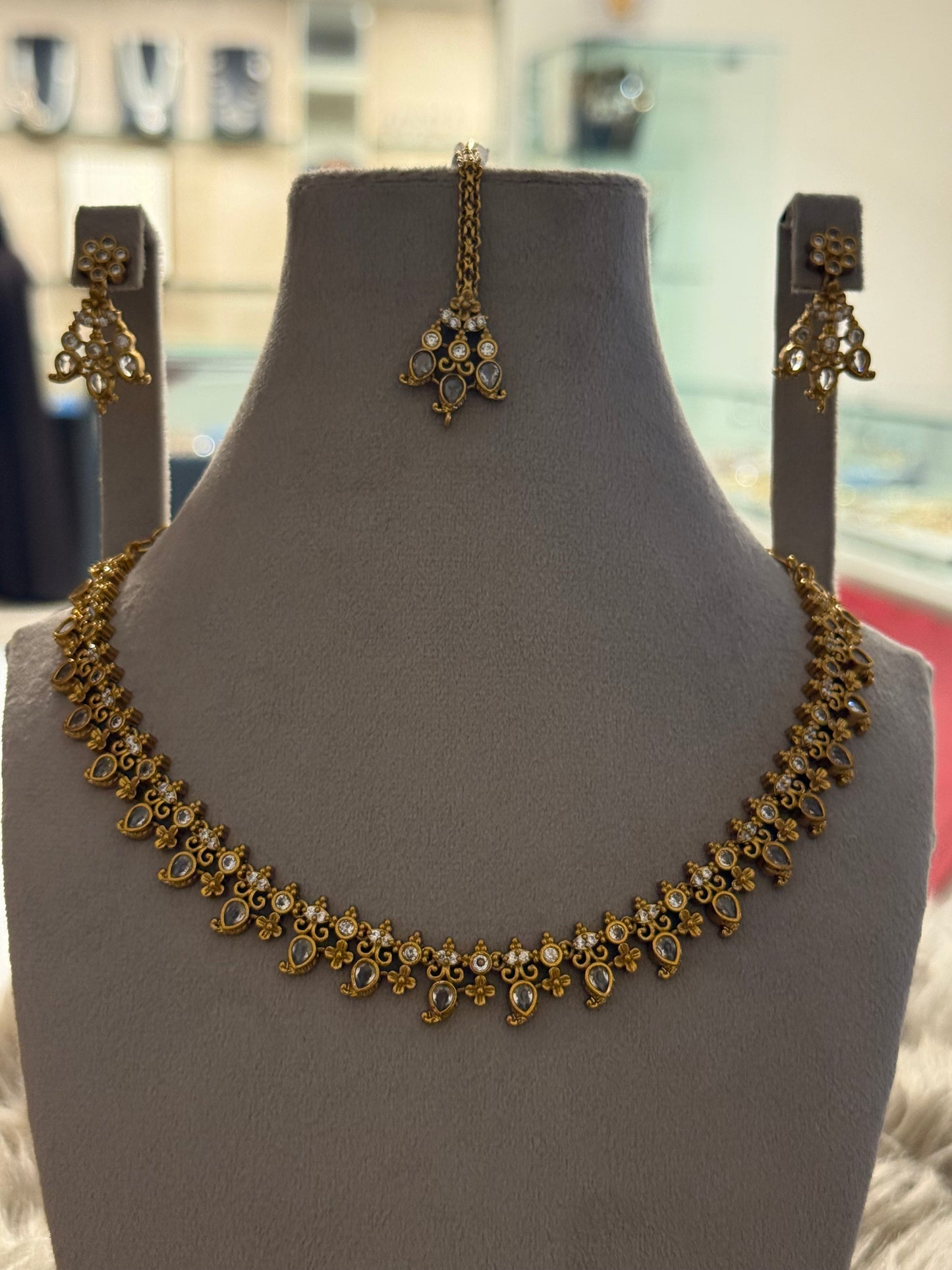 Goldplated Necklace Set-Ns106