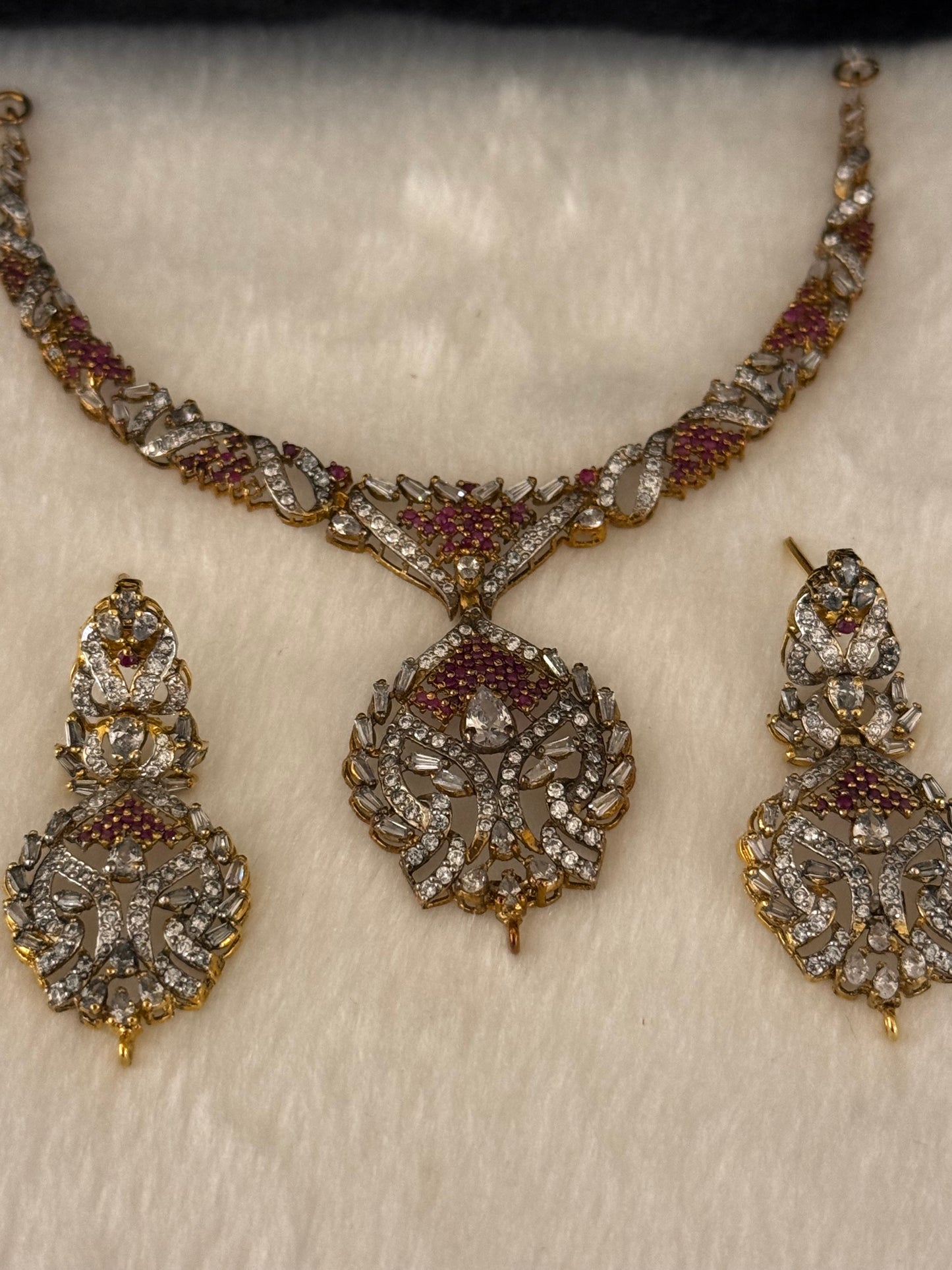 925 Necklace Set-SNS35