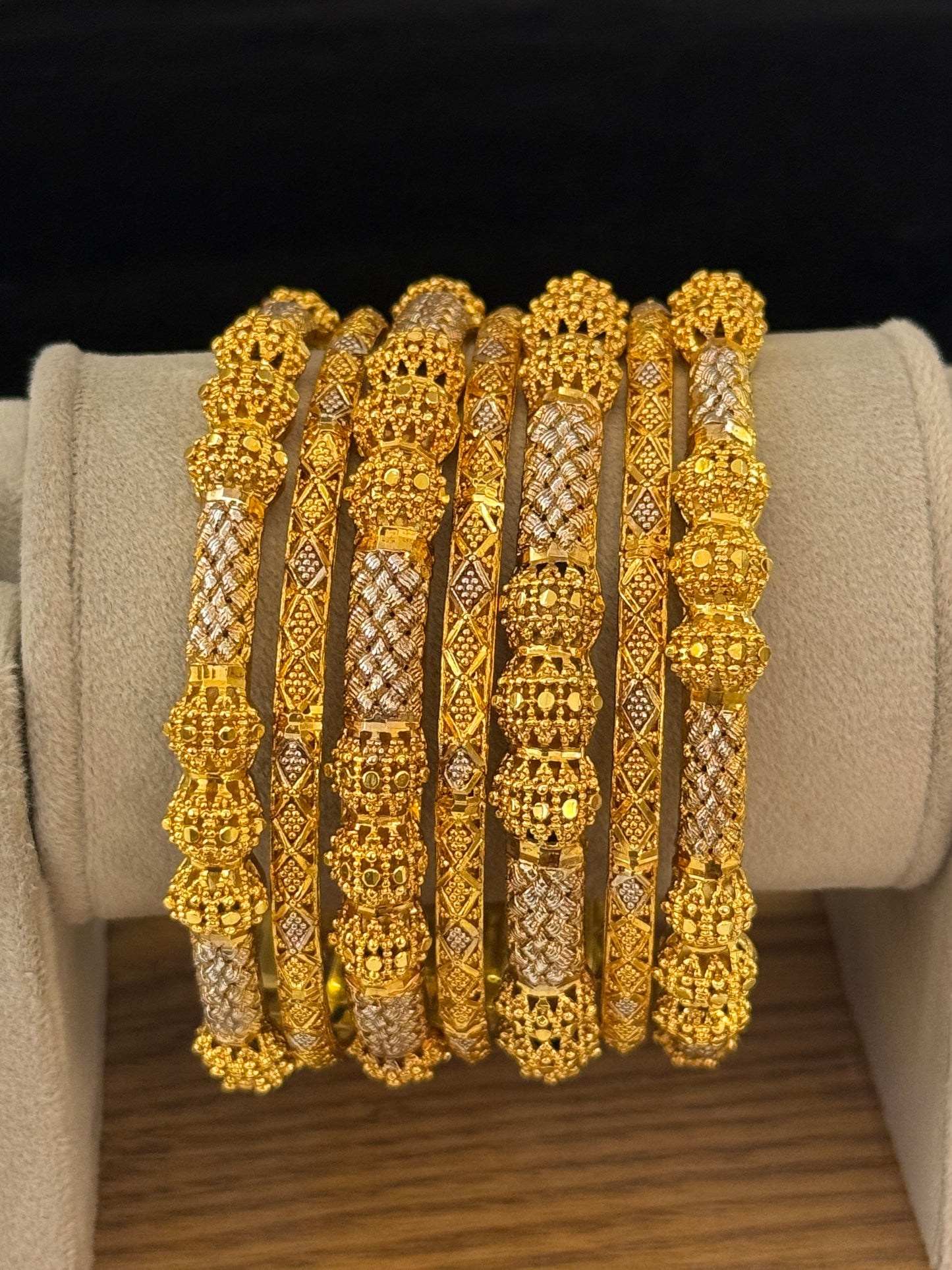 Goldplated Bangles-B73