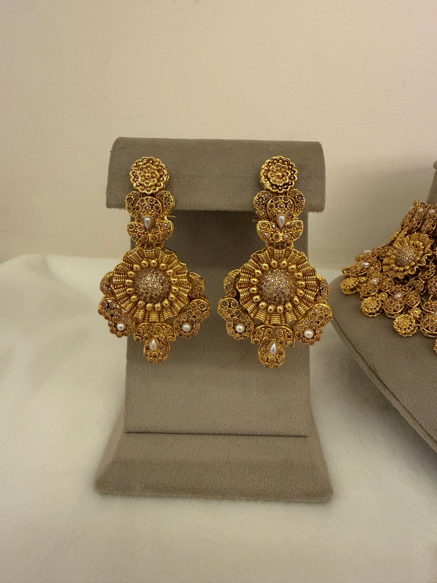Goldplated Bridal Set-Bs163
