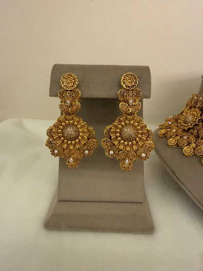 Goldplated Bridal Set-Bs163