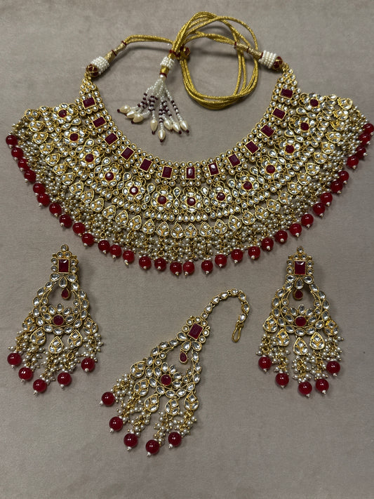 Noor-e-Ruby Bridal Set-Bs46