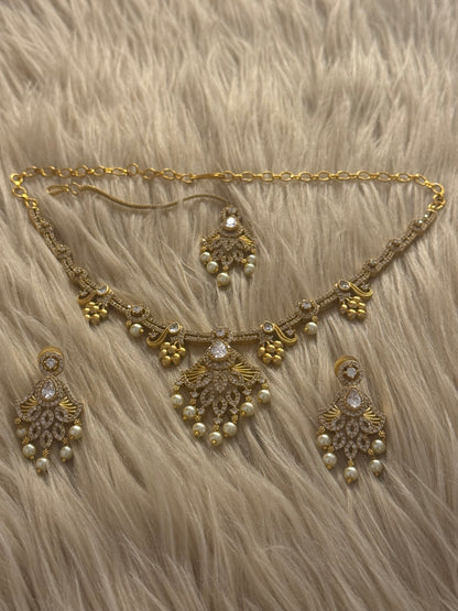 Goldplated Necklace Set-Ns103