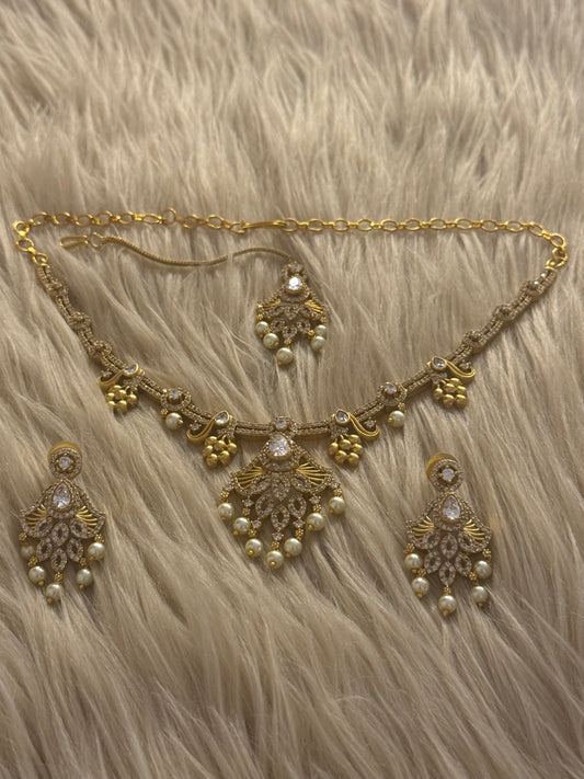 Goldplated Necklace Set-Ns103