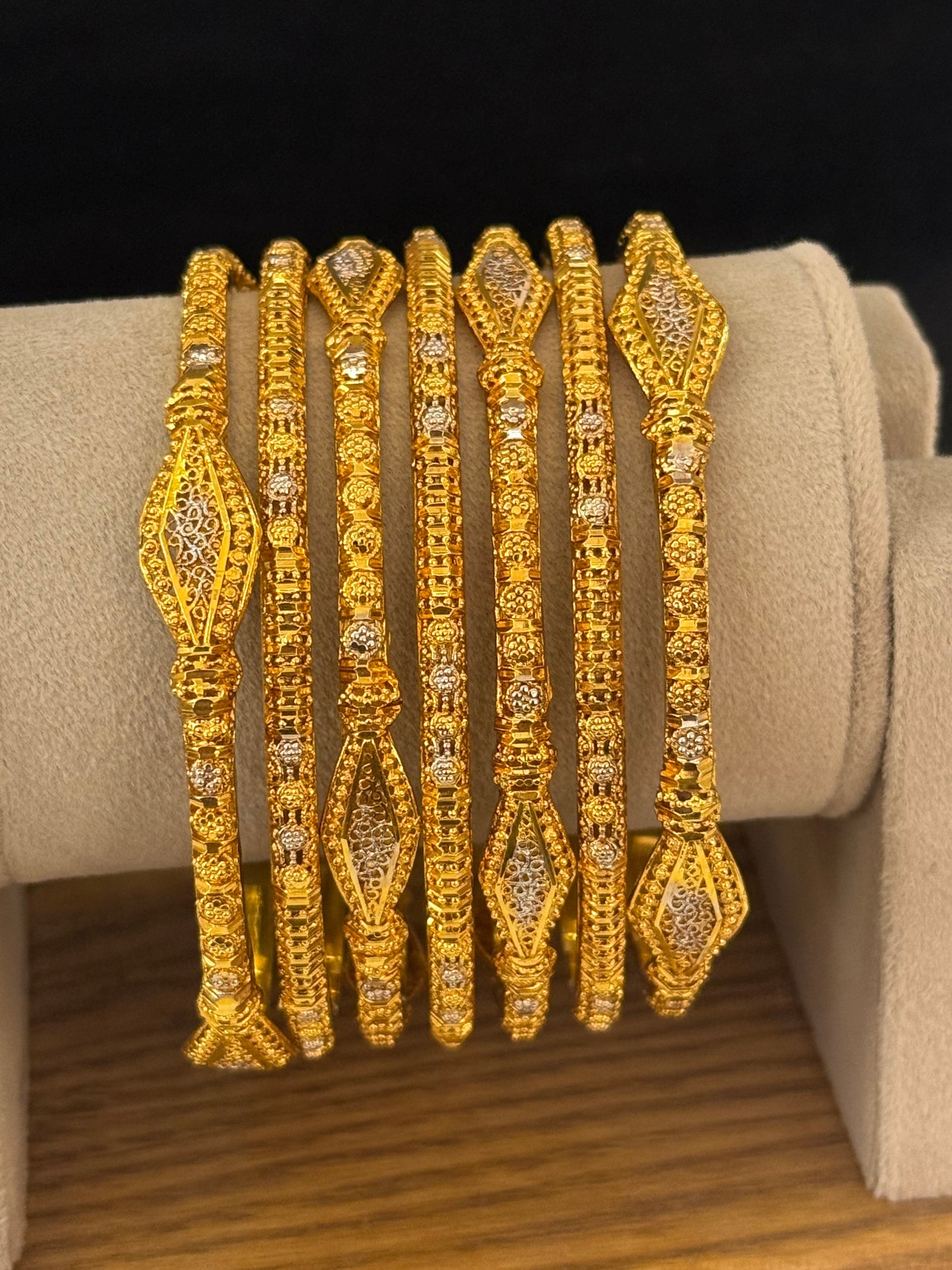 Goldplated Bangles-B72