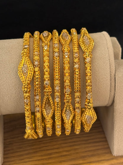 Goldplated Bangles-B72