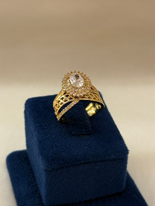 GoldPlated Ring-R281